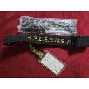 Barber Shop Quartet-Barbershop Harmony Society S.P.E.B.S.Q.S.A. luggage straps